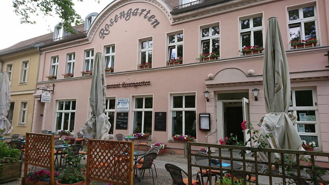 Restaurant Rosengarten Neuruppin Exterior photo